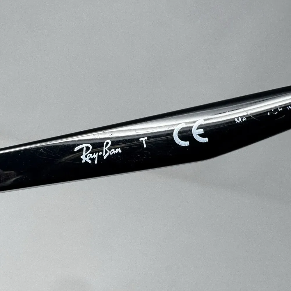 Ray-Ban RB1598 3541 Transparent Black Kids Eyeglass Frames 49-16-130